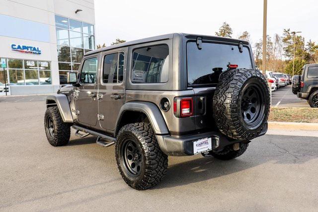 used 2019 Jeep Wrangler Unlimited car, priced at $20,595