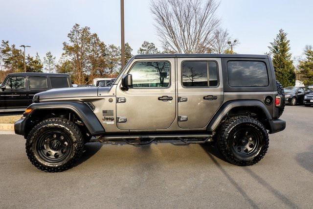 used 2019 Jeep Wrangler Unlimited car, priced at $20,595