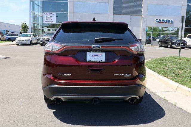 used 2017 Ford Edge car, priced at $13,495