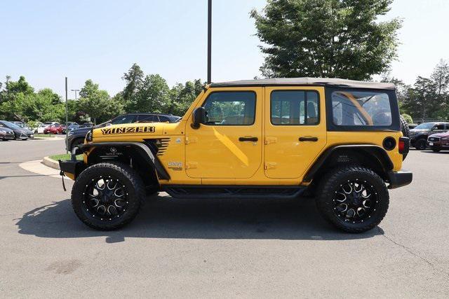 used 2018 Jeep Wrangler Unlimited car, priced at $21,995