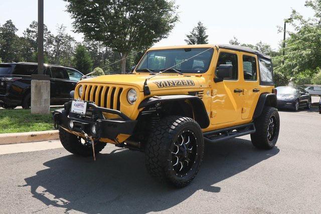 used 2018 Jeep Wrangler Unlimited car, priced at $21,995