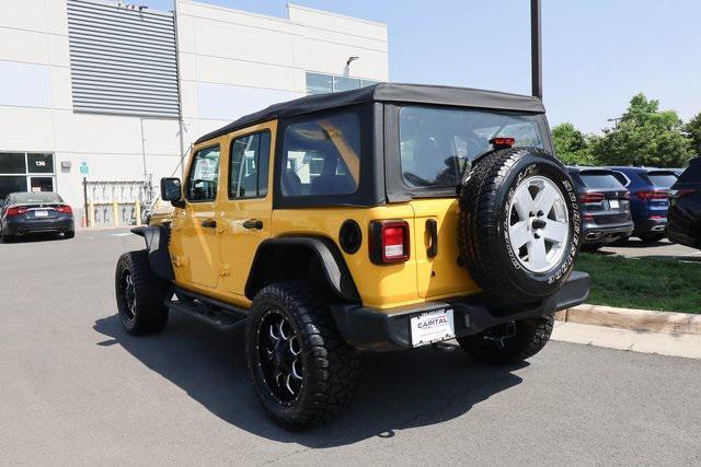 used 2018 Jeep Wrangler Unlimited car, priced at $21,995