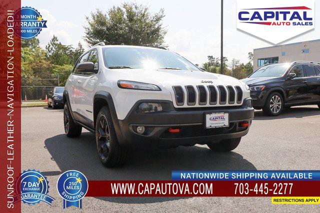 used 2015 Jeep Cherokee car, priced at $12,444