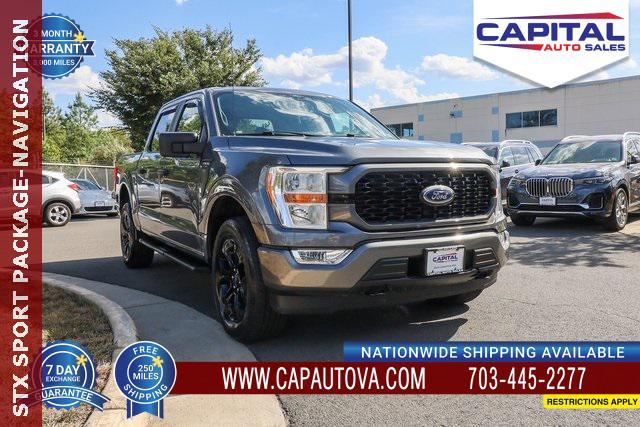used 2021 Ford F-150 car, priced at $33,995