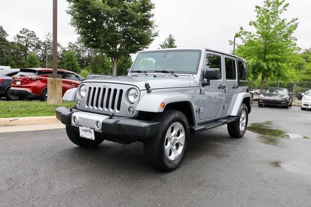 used 2015 Jeep Wrangler Unlimited car, priced at $21,388