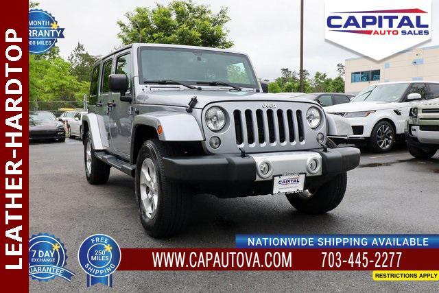used 2015 Jeep Wrangler Unlimited car, priced at $21,388