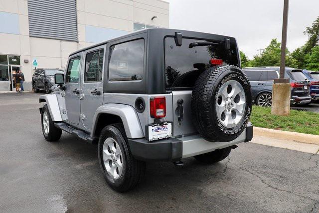 used 2015 Jeep Wrangler Unlimited car, priced at $21,388