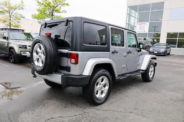 used 2015 Jeep Wrangler Unlimited car, priced at $21,388