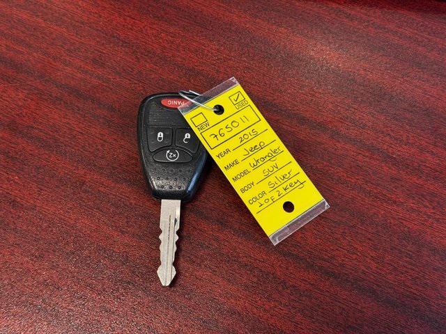used 2015 Jeep Wrangler Unlimited car, priced at $21,388