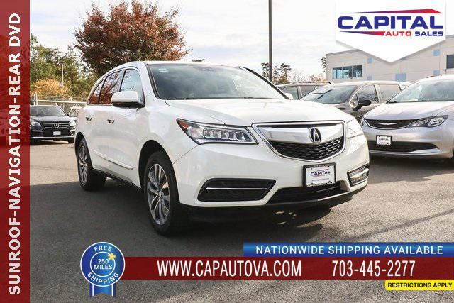 used 2015 Acura MDX car, priced at $12,995