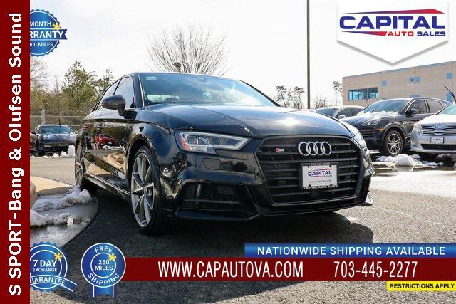 used 2017 Audi S3 car, priced at $22,589