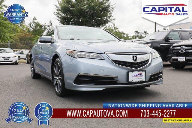 used 2015 Acura TLX car, priced at $15,588