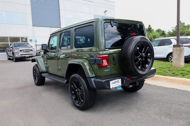 used 2022 Jeep Wrangler Unlimited 4xe car, priced at $35,995