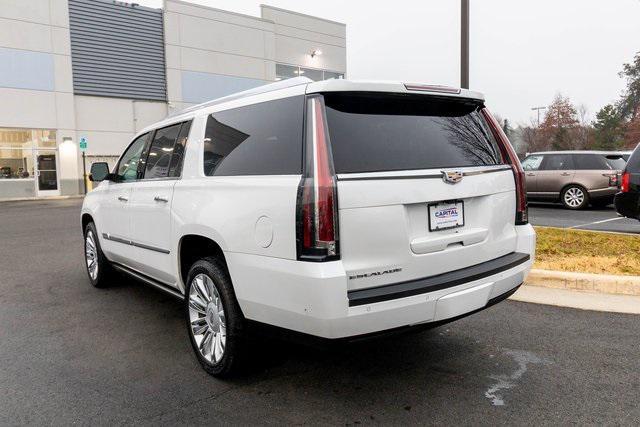 used 2018 Cadillac Escalade ESV car, priced at $36,595