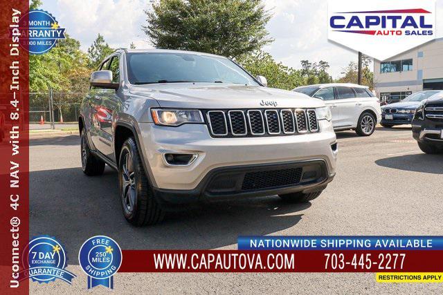 used 2018 Jeep Grand Cherokee car, priced at $14,622