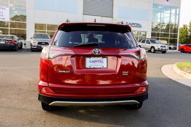 used 2018 Toyota RAV4 car, priced at $16,493
