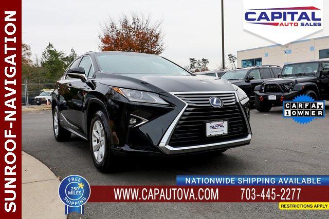 used 2016 Lexus RX 450h car, priced at $18,595