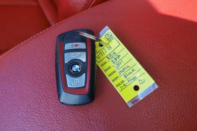 used 2018 BMW 330 car, priced at $14,995