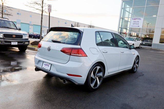 used 2018 Volkswagen Golf GTI car, priced at $15,777