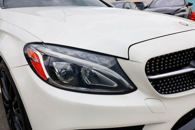 used 2017 Mercedes-Benz AMG C 43 car, priced at $23,995