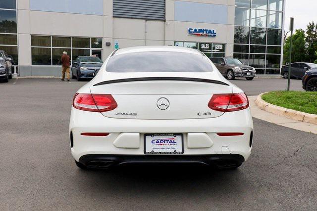 used 2017 Mercedes-Benz AMG C 43 car, priced at $23,995