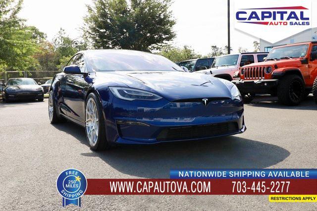 used 2022 Tesla Model S car, priced at $49,447