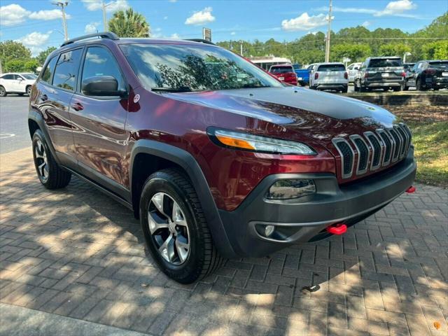 used 2018 Jeep Cherokee car, priced at $21,385