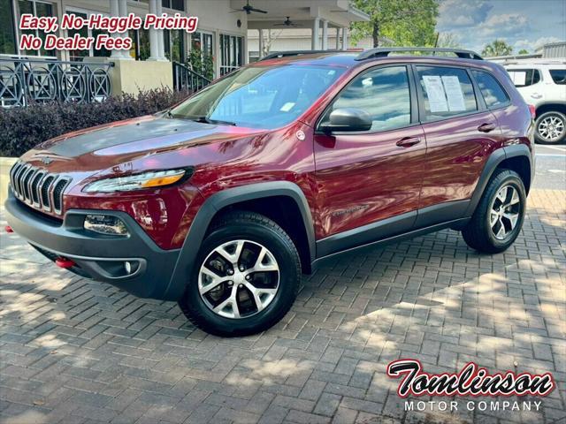 used 2018 Jeep Cherokee car, priced at $21,385