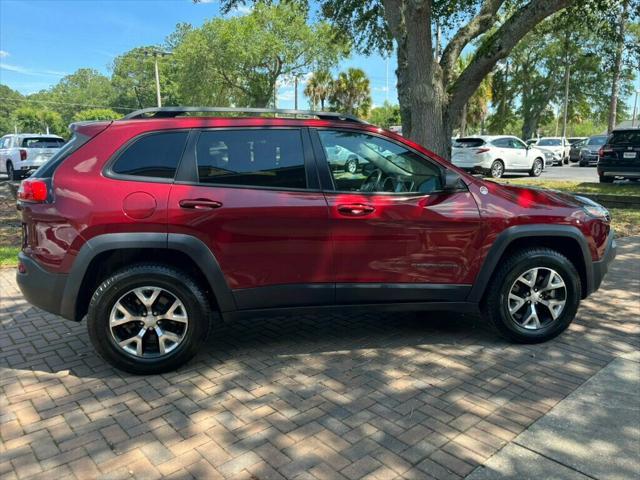 used 2018 Jeep Cherokee car, priced at $21,385