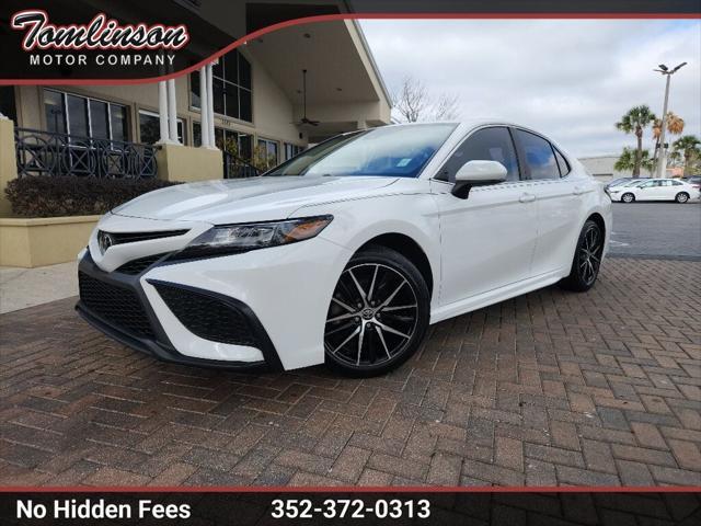 used 2021 Toyota Camry car, priced at $24,485