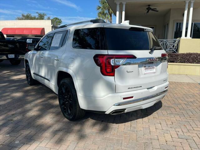 used 2021 GMC Acadia car, priced at $35,985