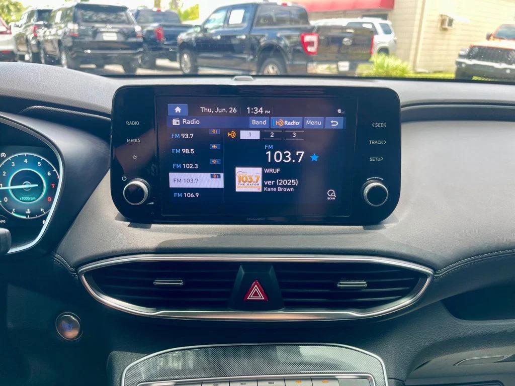 used 2021 Hyundai Santa Fe car, priced at $19,485
