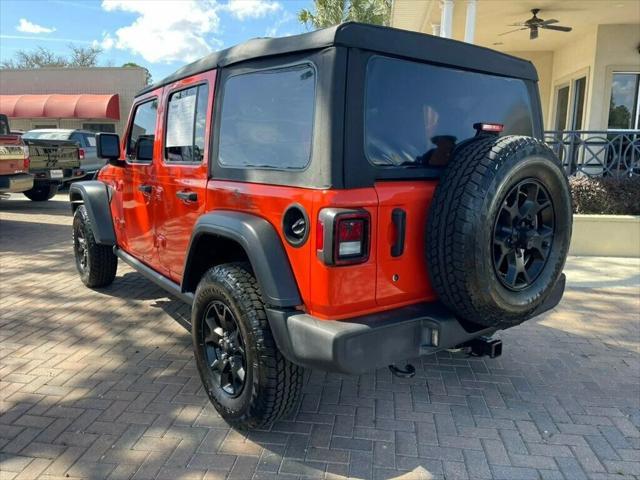 used 2020 Jeep Wrangler Unlimited car, priced at $29,985