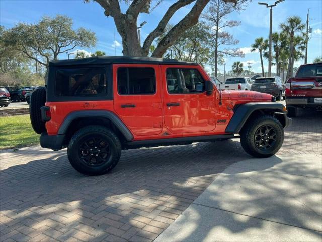 used 2020 Jeep Wrangler Unlimited car, priced at $29,985