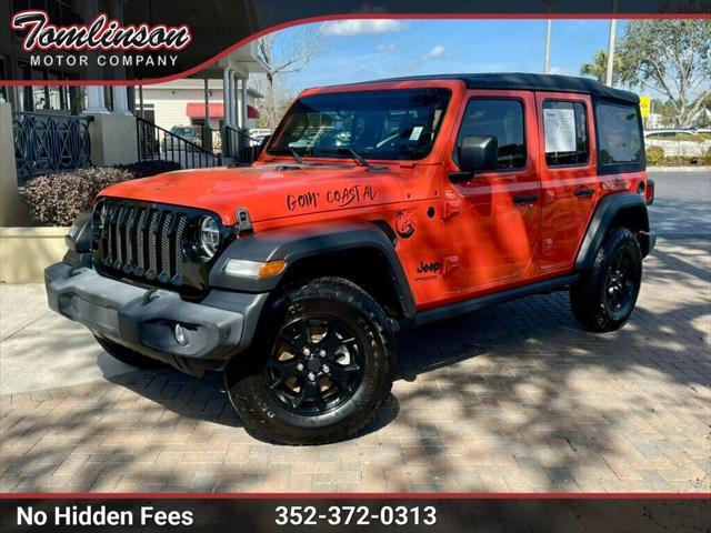 used 2020 Jeep Wrangler Unlimited car, priced at $29,985