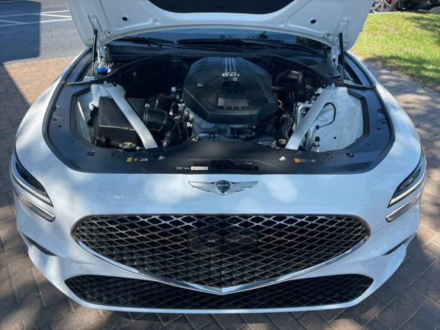 used 2023 Genesis G70 car, priced at $32,985