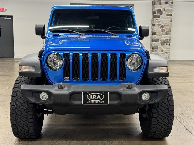 used 2021 Jeep Wrangler Unlimited car, priced at $34,900