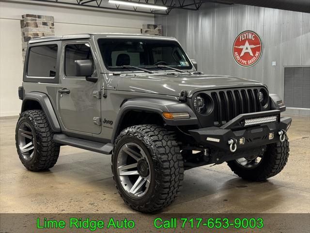 used 2022 Jeep Wrangler car, priced at $32,900