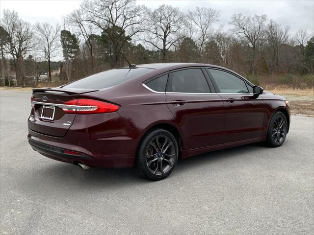 used 2018 Ford Fusion car, priced at $19,900