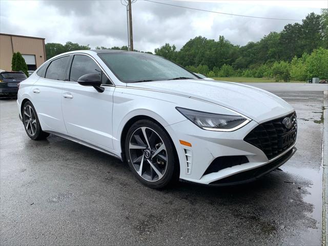 used 2021 Hyundai Sonata car, priced at $23,500