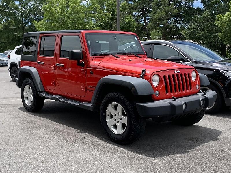 used 2015 Jeep Wrangler Unlimited car, priced at $14,900