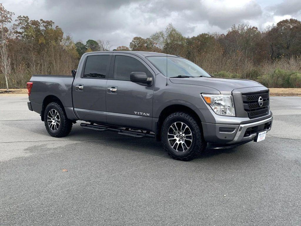 used 2021 Nissan Titan car, priced at $30,900