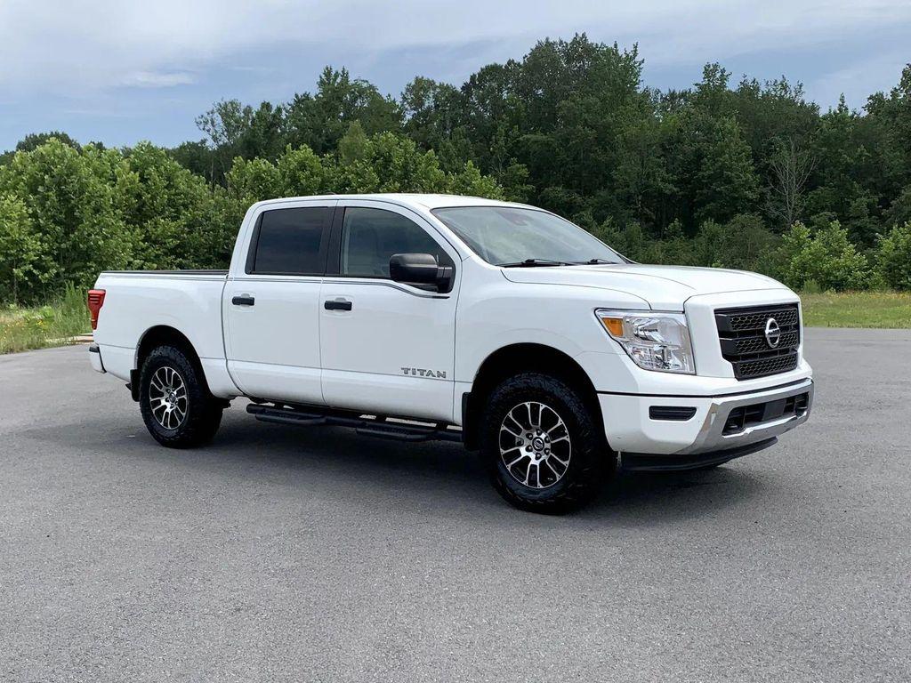 used 2022 Nissan Titan car, priced at $34,900
