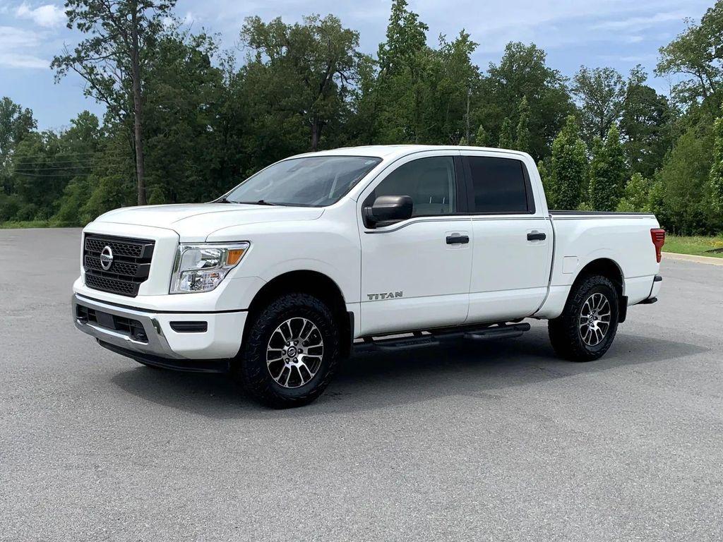 used 2022 Nissan Titan car, priced at $34,900