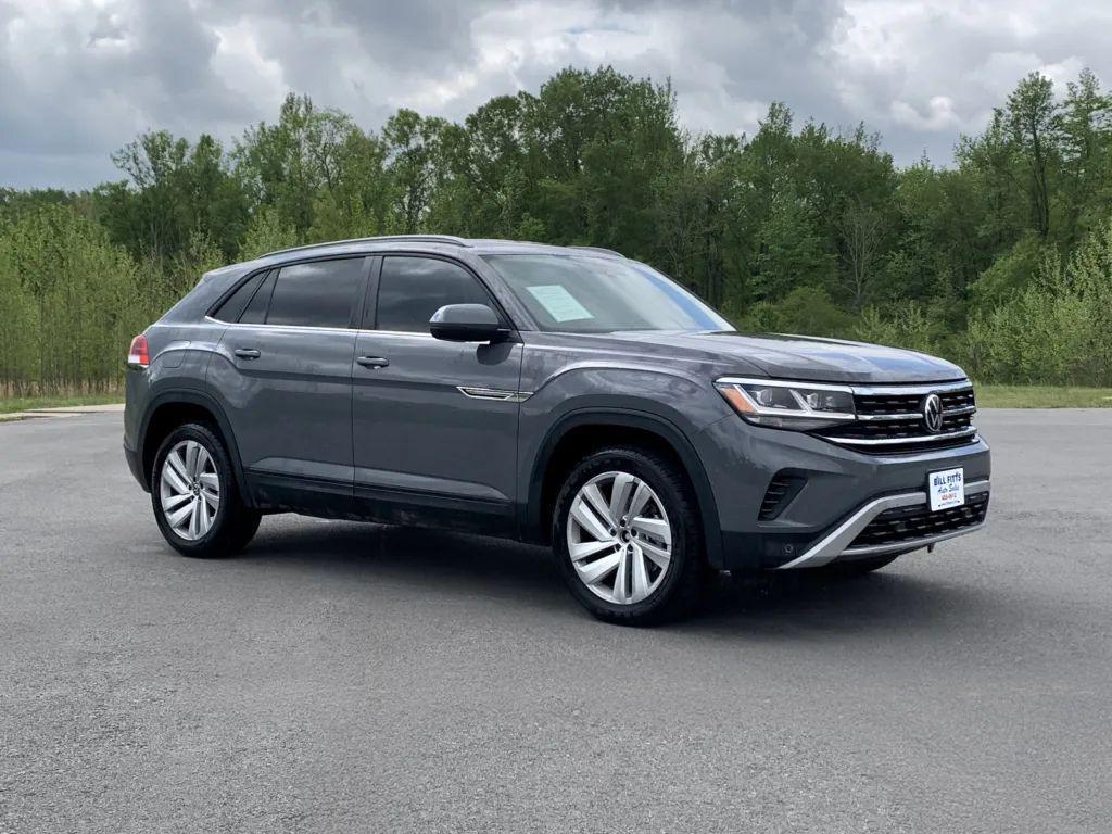 used 2021 Volkswagen Atlas Cross Sport car, priced at $25,900