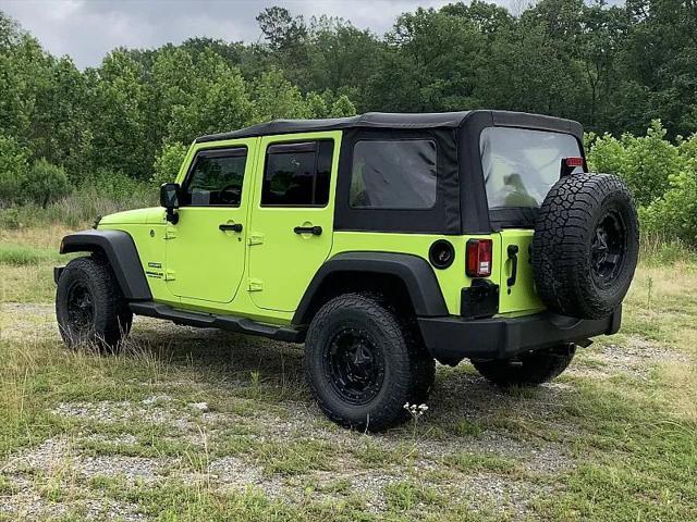 used 2017 Jeep Wrangler Unlimited car, priced at $26,900