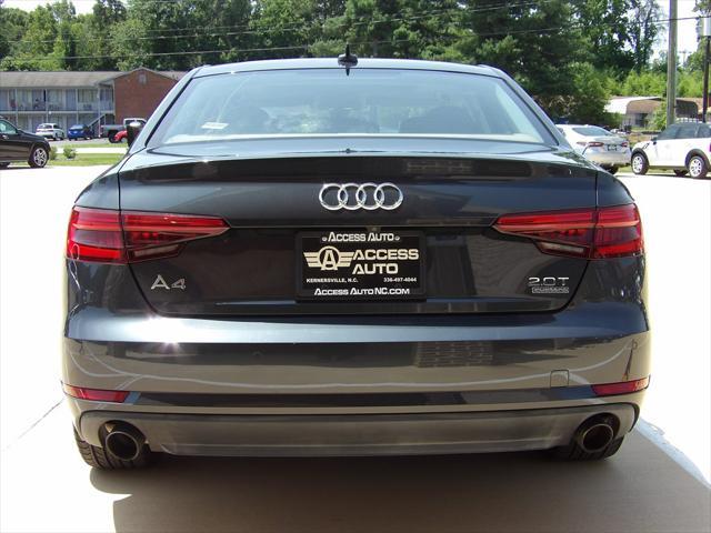used 2017 Audi A4 car, priced at $16,995
