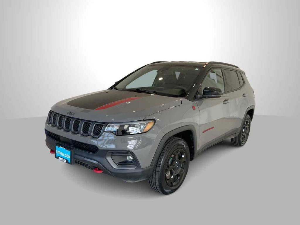 used 2023 Jeep Compass car, priced at $24,501