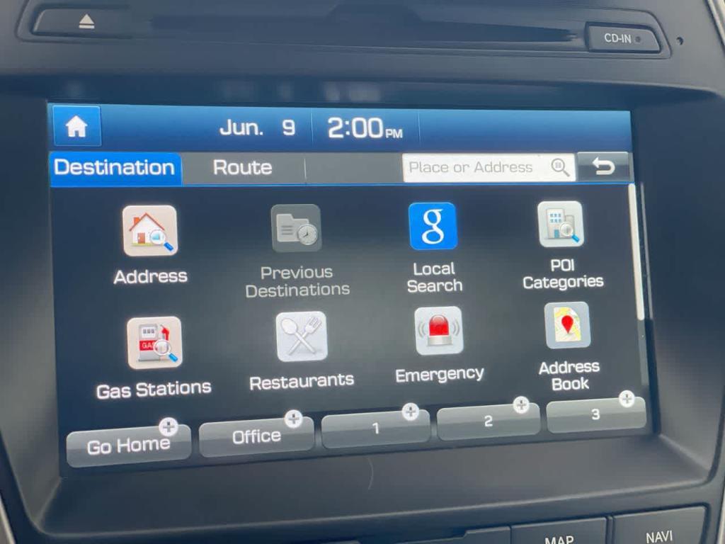 used 2017 Hyundai Santa Fe car, priced at $16,089