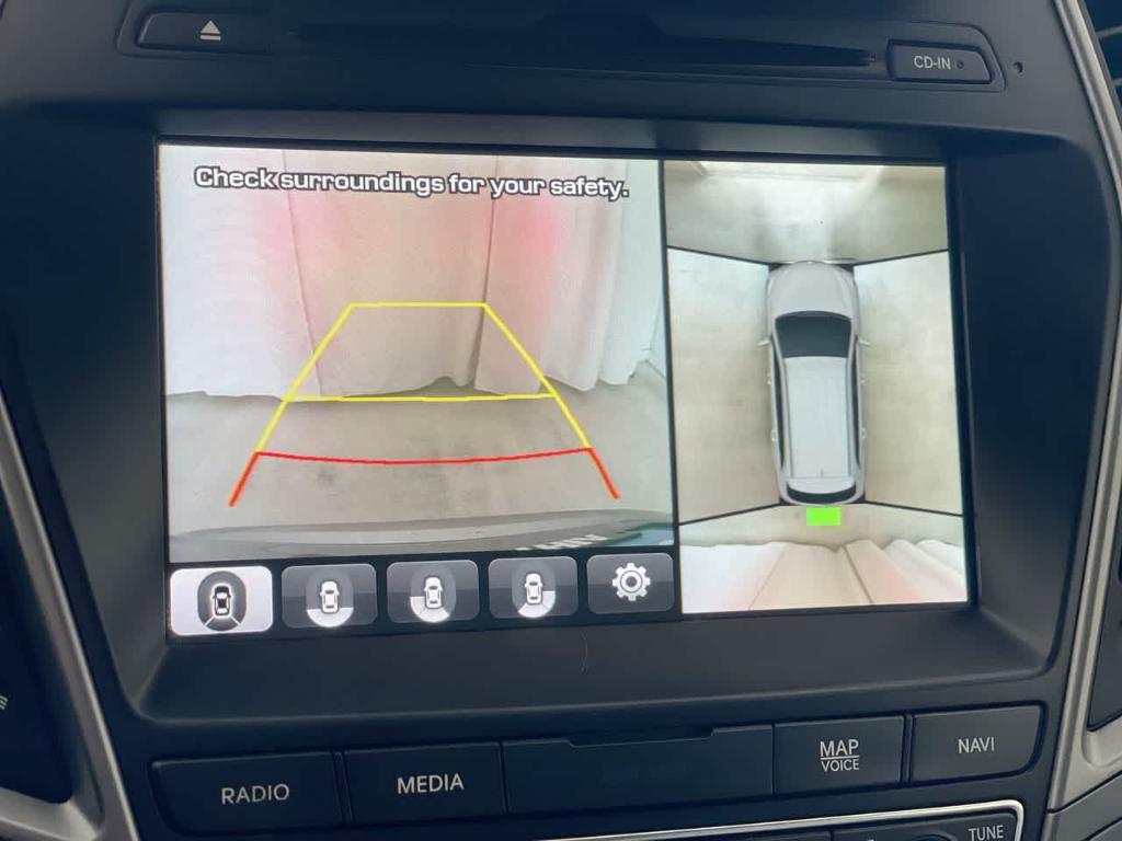 used 2017 Hyundai Santa Fe car, priced at $16,089